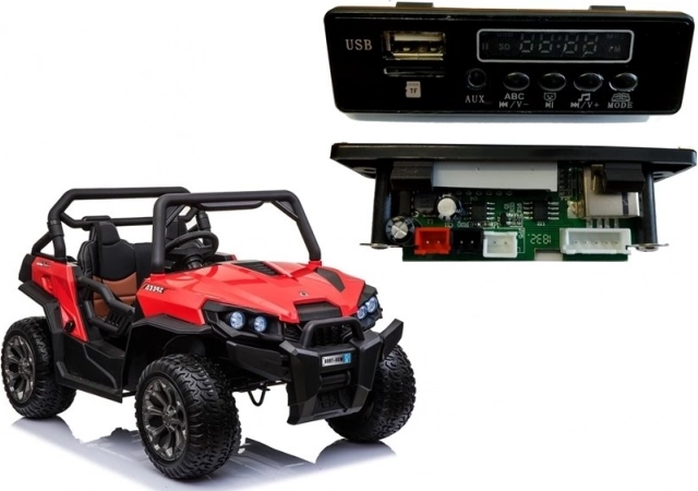 Panel muzyczny do samochodzika na baterie