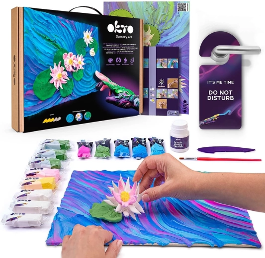 Okto zestaw plastyczny Lilie wodne 30 × 40 cm