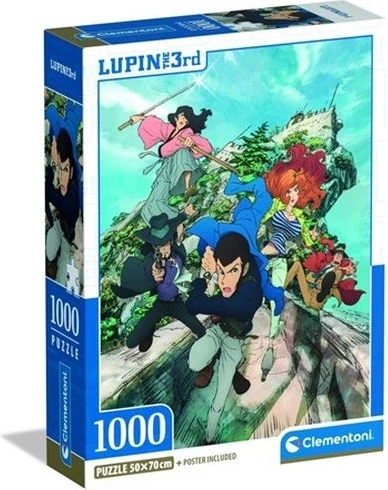 Puzzle Compact Lupin III 1000 elementów