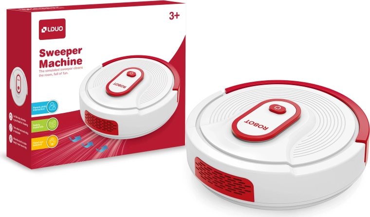 Dziecięcy robotyczny odkurzacz na baterie SPARKYS