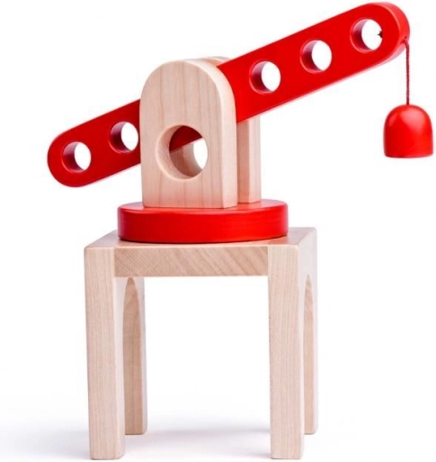 Dźwig kolejowy z magnesem