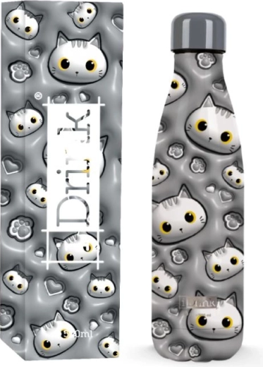 Termos z białym kotem 500 ml