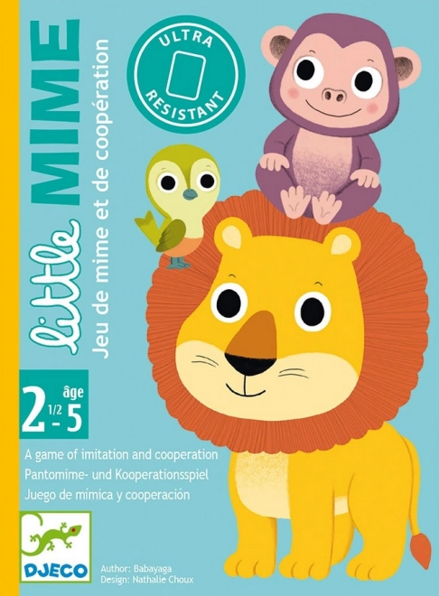 Gra karciana dla najmłodszych Małe młode DJECO