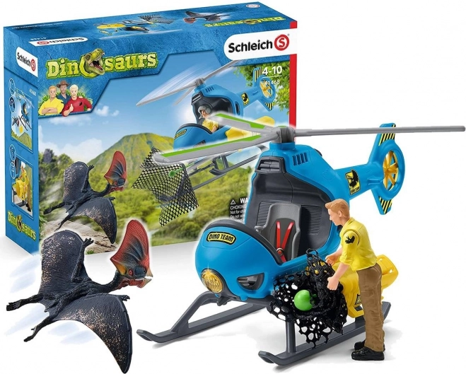 Schleich Dinosaurs – Helikopter Powietrzny Atak 41468