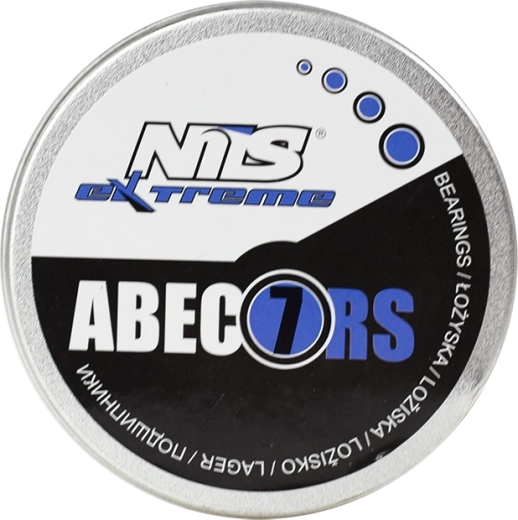 Łożyska ABEC 7 RS Carbon NILS Extreme (8 szt.)