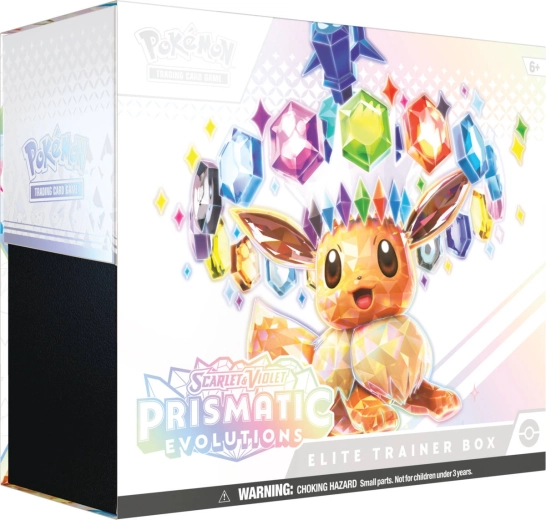 Pokémon TCG Prismatic Evolutions Elite Trainer Box z 9 boosterami