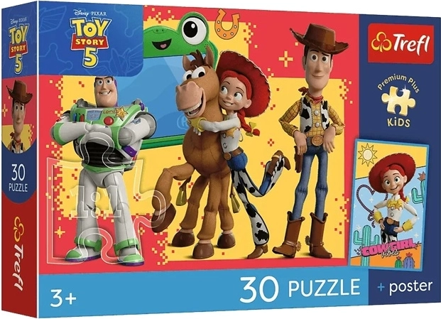 Puzzle Premium Plus Kids Toy Story – historia zabawek 30 elementów