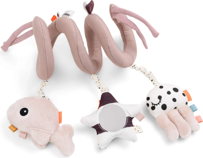 Done by Deer aktywna spirala Sea friends różowa