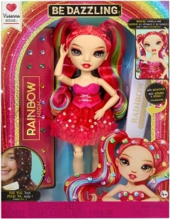Rainbow High Be Dazzling modna lalka Vivienne Rouge – czerwona