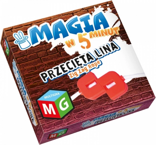 Zestaw magiczny Przecięte i złączone liny - Magia w 5 minut od Multigra