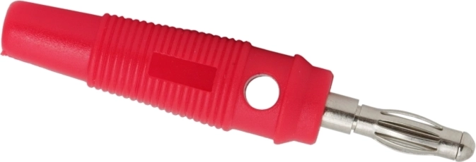 Gumowana wtyczka bananowa do kabla 3 mm