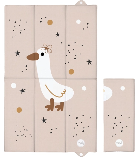 Ceba Baby podróżna mata do przewijania Basic Star Duck 80 × 50 cm