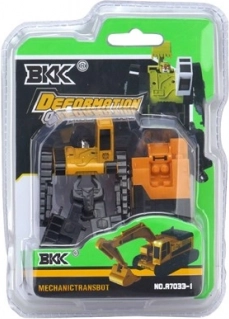 Transformujący robot - koparka/buldożer/cysterna