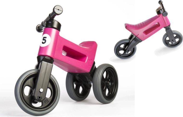 Jeździk Funny Wheels Rider Sport 2w1 dla dzieci – Różowe
