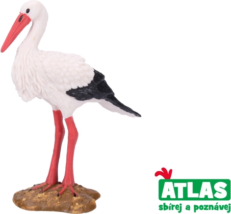 Figurka bociana 8,5 cm