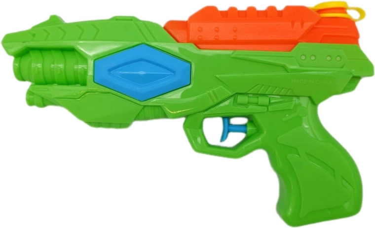 Wodny pistolet 23 cm zielony - 1 sztuka