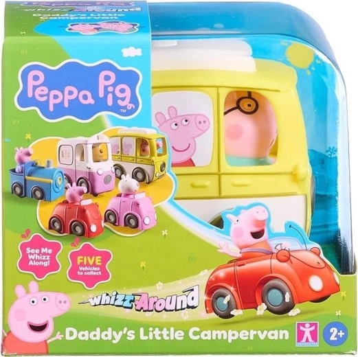 Peppa Pig kamper taty Świnki na baterie