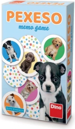 Pamięciowa gra obrazkowa Psy DINO (Pexeso)