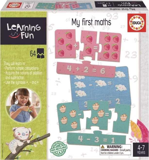 Edukacyjne puzzle i gra: moja pierwsza matematyka – EDUCA Learning is Fun