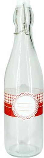 Szklana butelka z zamknięciem patentowym TORO 260 ml