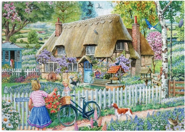 Puzzle House of Puzzles Dzwonkowy domek, 1000 elementów