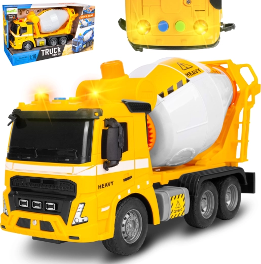 Cysterna ciężarowa 1:16 ze światłem i dźwiękiem