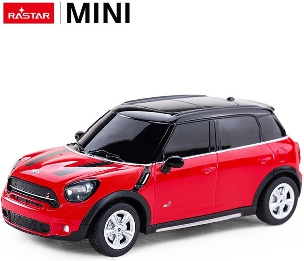 Rastar Mini Cooper S Countryman RC auto 1:24 czerwone - 1 szt.
