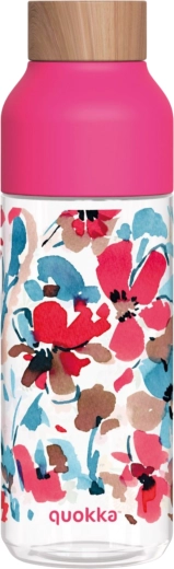Butelka na napoje Quokka Ice Red Flowers 720 ml