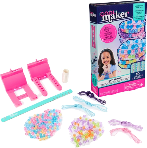 Spin Master Cool Maker BFF Beads – zestaw do tworzenia bransoletek przyjaźni