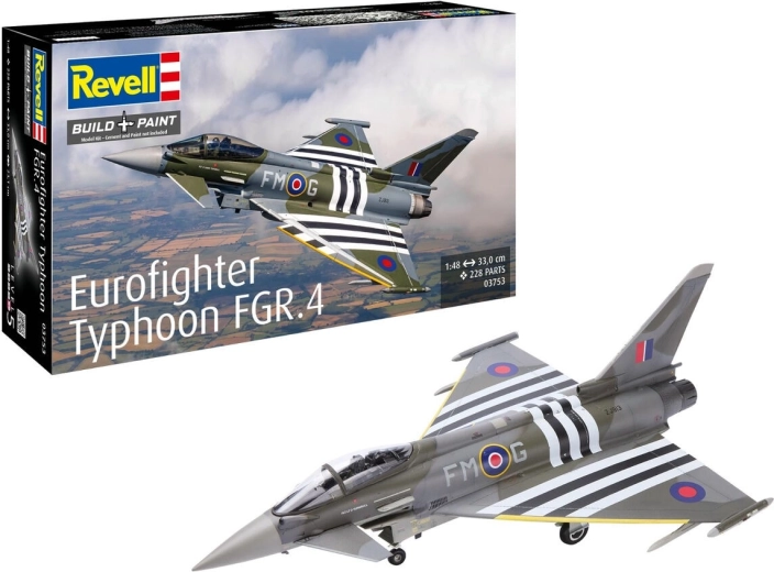 Plastikowy model samolotu Eurofighter Typhoon FGR.4 1:48