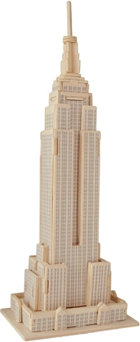 Drewniane 3D Puzzle Empire State Building