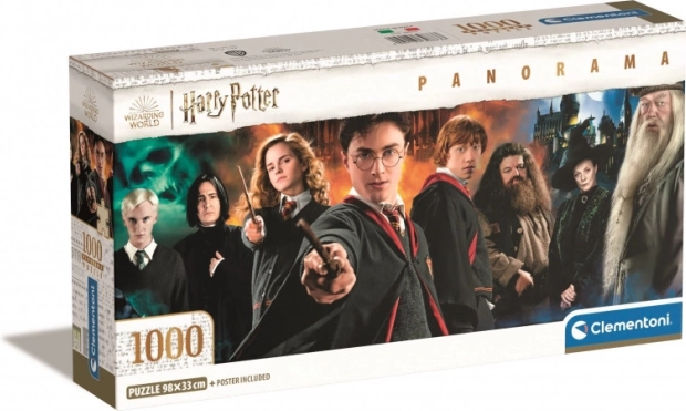 Puzzle 1000 elementów Panorama Compact Harry Potter