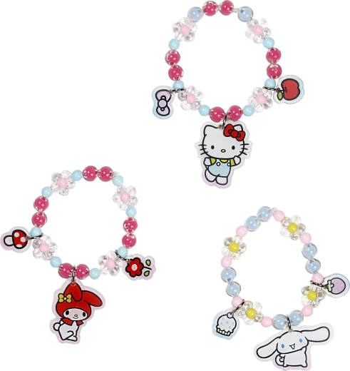 Zestaw kreatywny do tworzenia bransoletek Hello Kitty