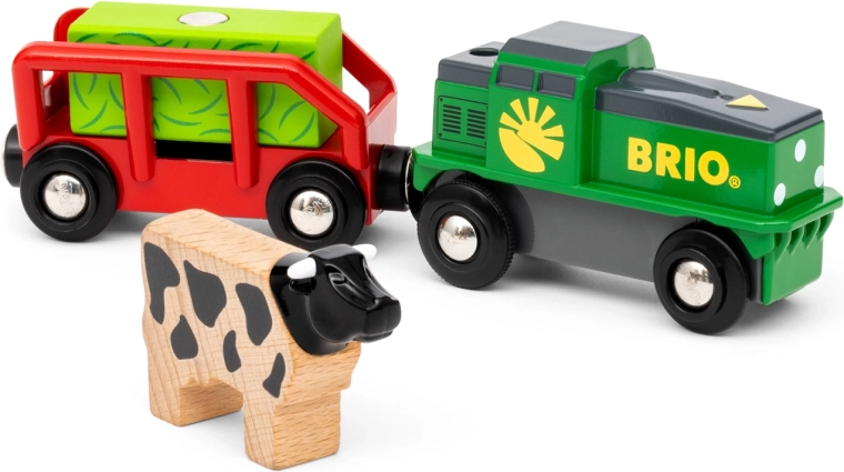 Farmerski pociąg na baterie BRIO