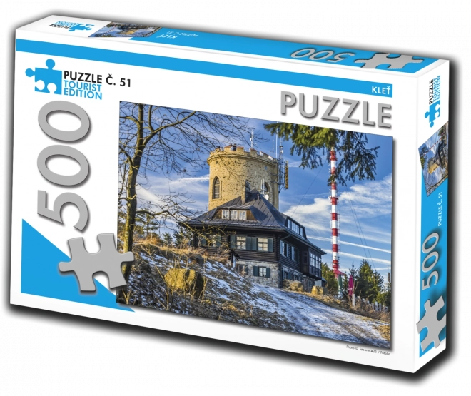 Puzzle Tourist Edition Kleť 500 elementów