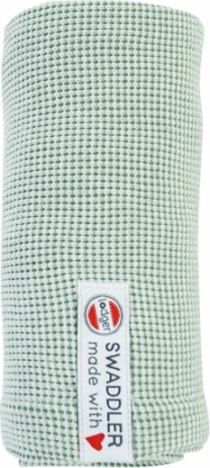Lodger pieluszka materiałowa swaddler ciumbelle 70 × 70 cm peppermint
