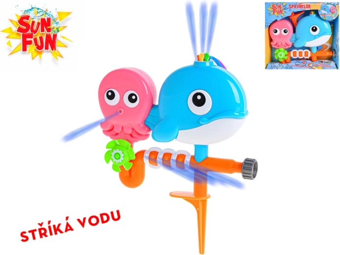Sun Fun morskie zwierzątka do wody, tryskające