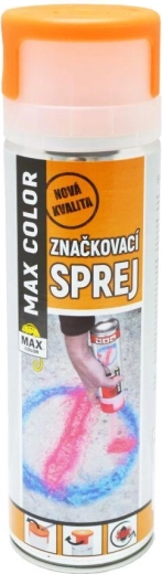 Sprej do znakowania MAX COLOR 500 ml – jaskrawy pomarańczowy