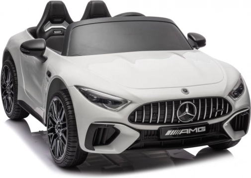 Elektryczny samochodzik MERCEDES AMG SL63 biały