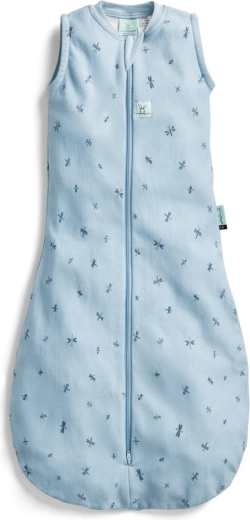 Ergopouch dziecięcy śpiworek z organicznej bawełny Jersey 0,2 TOG (3–12 miesięcy, 6–10 kg) – Dragonflies