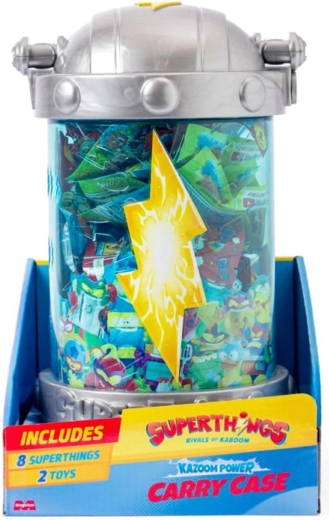 SuperThings Kazoom Power przenośne etui na figurki + 8 niespodzianek