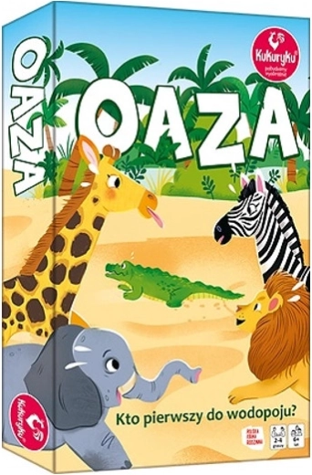 Oaza – rodzinna gra karciana ze zwierzętami