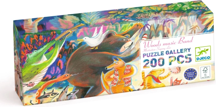 Djeco Puzzle leśny zespół 200 elementów