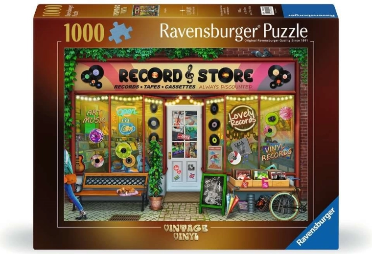 Ravensburger Puzzle Vintage Vinyl 1000 elementów