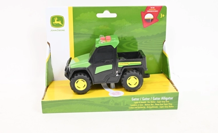 Tomy John Deere mini gator ze światłem i dźwiękiem