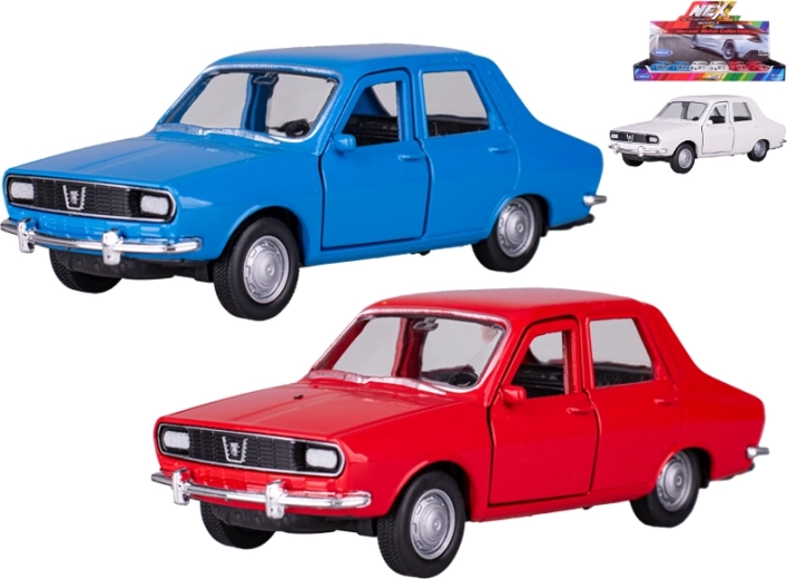 Metalowy model Dacia 1300 z napędem typu pull-back Welly