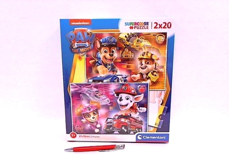 Puzzle Clementoni 2×20 SuperColor Psi Patrol