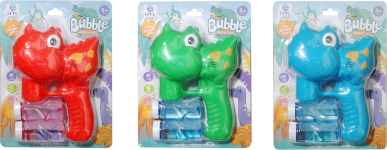 Pistolet do baniek mydlanych – dinozaur