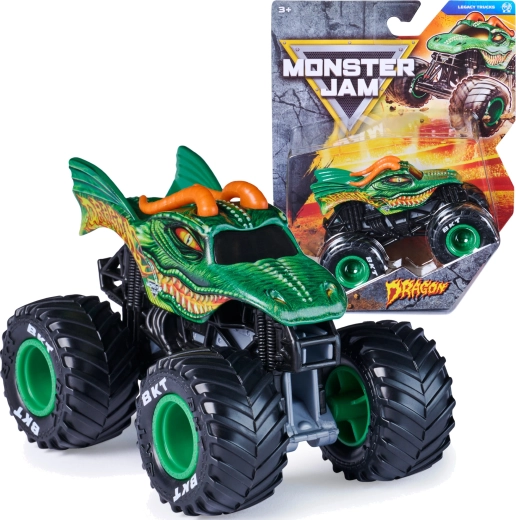 Spin Master Monster Jam Dragon monster truck 1:64 - 1 szt.