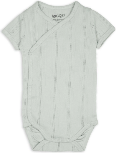 Body niemowlęce Lodger z krótkim rękawem pointelle silk, rozmiar 56